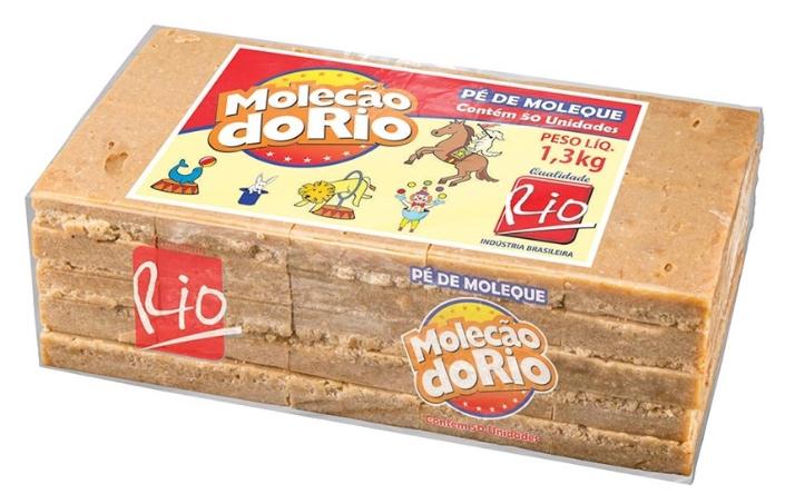 DOCE DE AMENDOIM MOLECAO RIO PACOTE 1,3KG