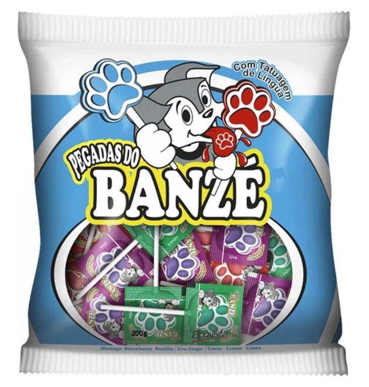 PIRULITO PEGADAS DO BANZE 200G