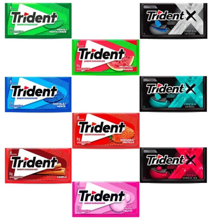 CHICLE TRIDENT MENTA 8G C/21UN