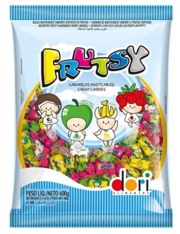 BALA DORI FRUTSY MASTIG. SORTIDA 600G