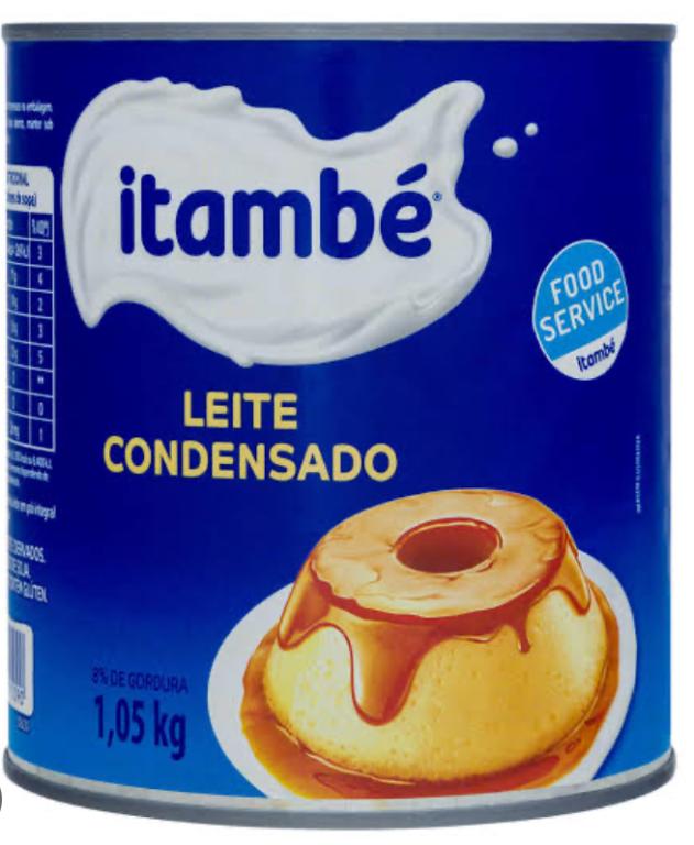 LEITE CONDENSADO ITAMBE LATA 1,05KG