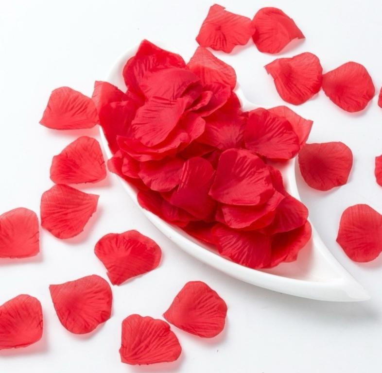 PETALAS DE ROSA VERMELHA C/100UN