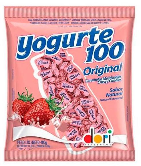 BALA DORI MASTIGAVEL YOGURTE 100 400GR