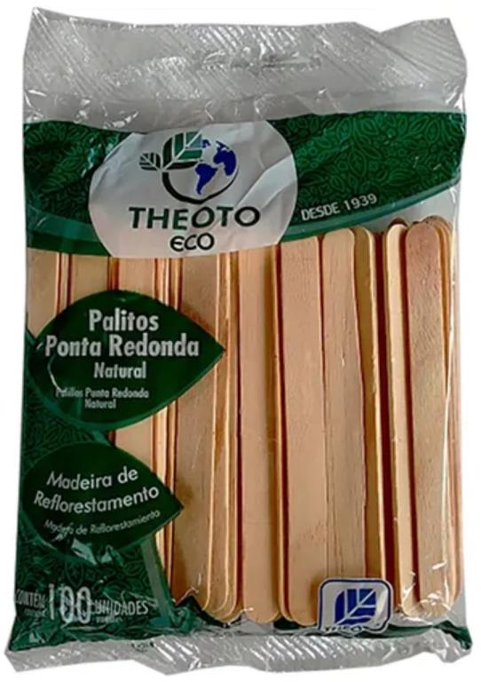 PALITO DE PICOLE ARREDONDADO C/100UN