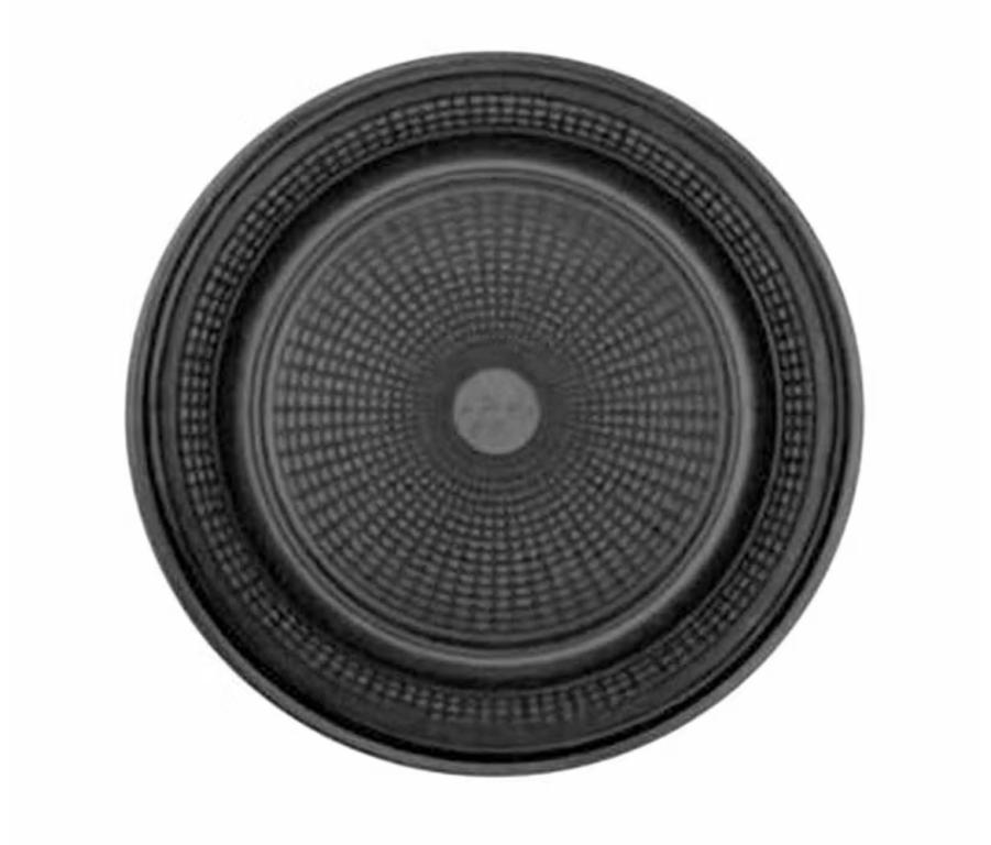 PRATO PLAST. TRIK TRIK 15CM RASO PRETO C/10UN