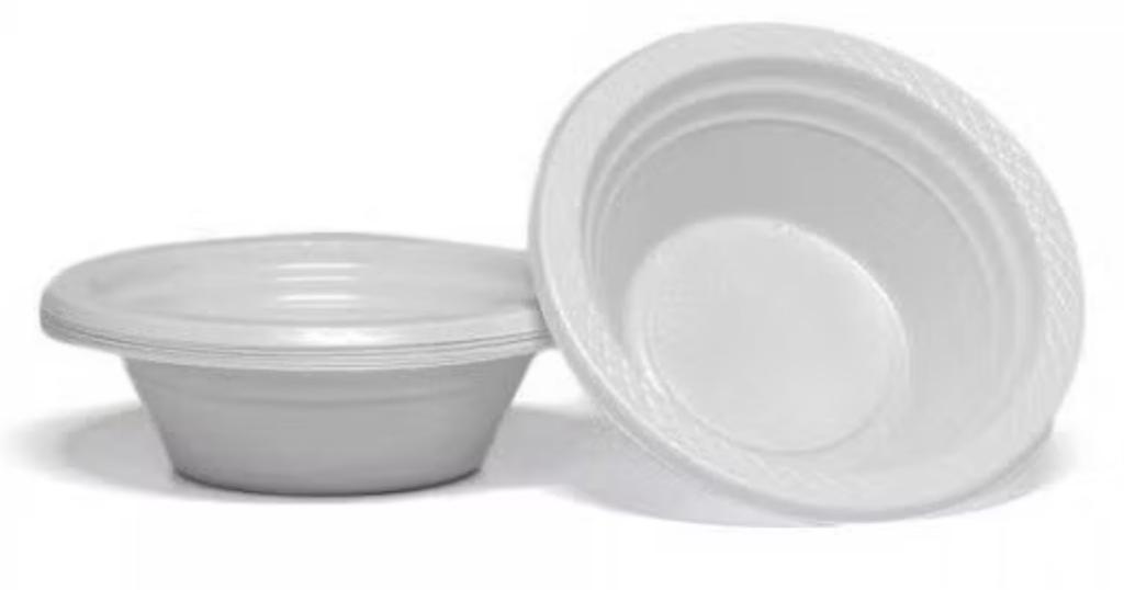 CUMBUCA PLAST. TRIK TRIK BRANCO PF-12CM FUNDO C/10UN