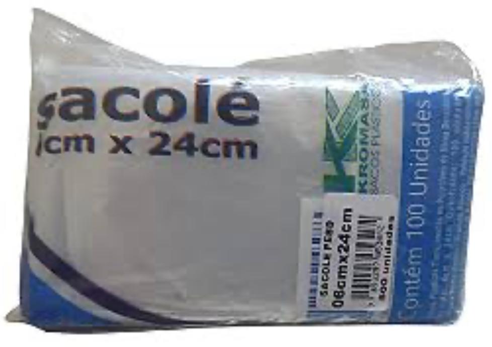 SACO SACOLE GOURMET KROMASA 06X24 C/100UN