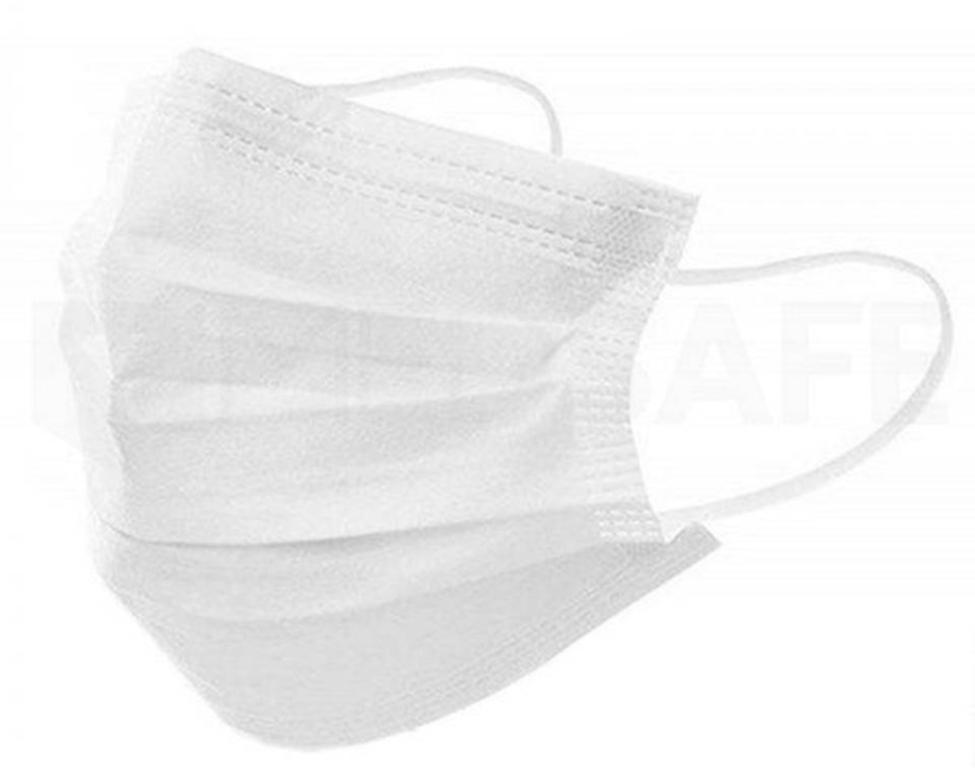 MASCARA RETANGULAR C/ELASTICO FORT HEALTH C/50UN