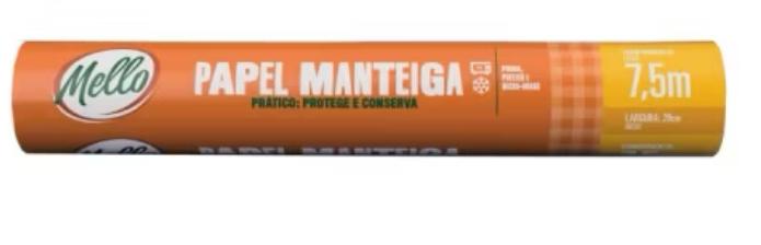 PAPEL MANTEIGA MELLO 29X7,5MT