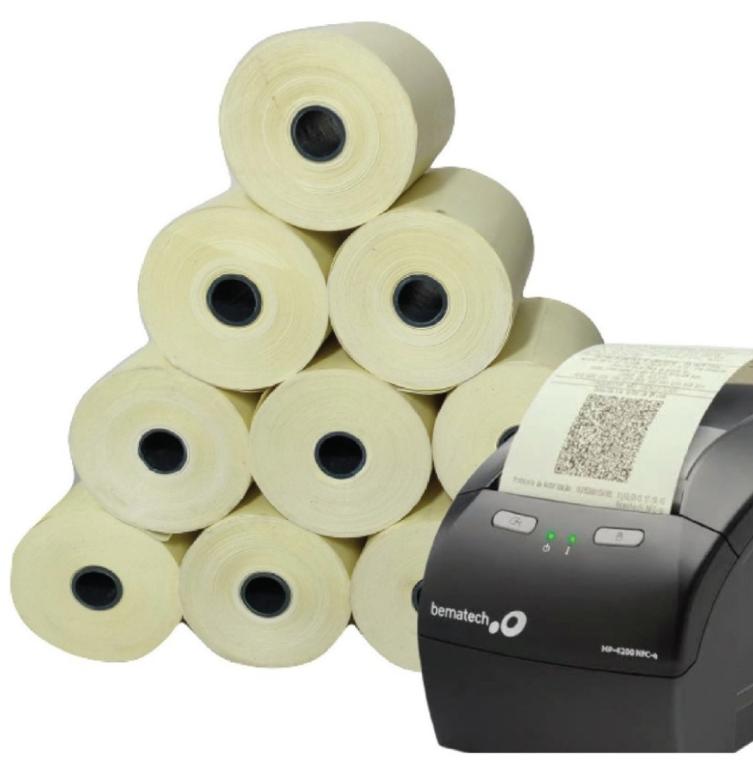 BOBINA PAPEL TERMICA PARA ECF 79mm X 30m UN