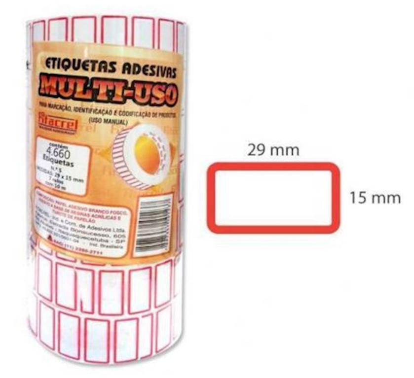 ETIQUETA MANUAL MULTI-USO 104 N°5