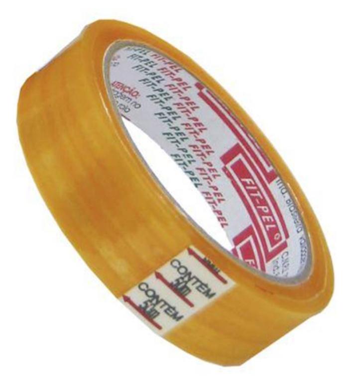 FITA ADESIVA CRISTAL 19X50