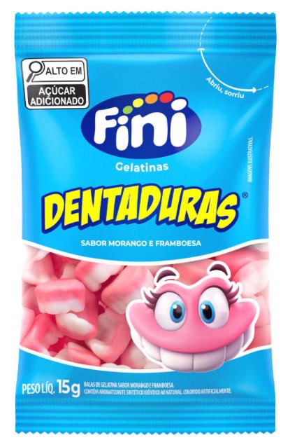 BALA FINI GELATINA DENTADURAS 15G