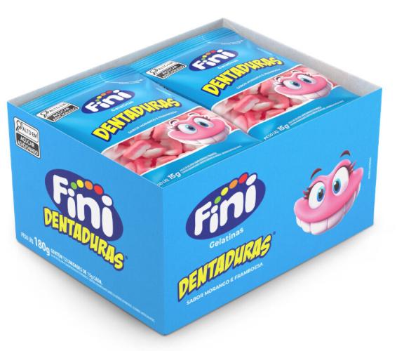BALA FINI GELATINA DENTADURAS 15G