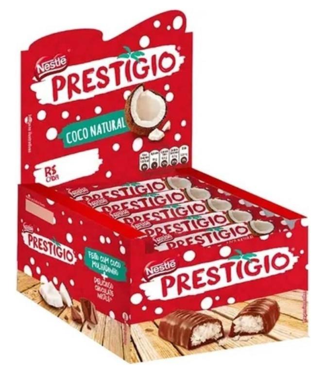 CHOCOLATE NESTLE PRESTIGIO AO LEITE 33G
