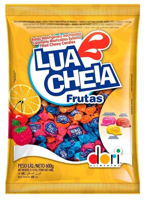 BALA DORI LUA CHEIA FRUTAS 600G