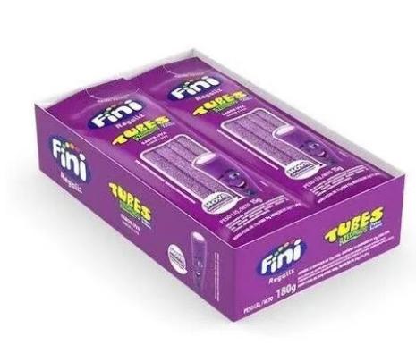 BALA FINI REGALIZ TUBES UVA ACIDA DP/12X15G