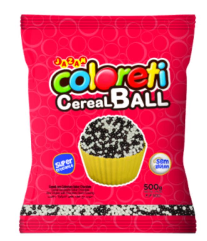 COLORETI MICRO BALL AO LEITE E BRANCO 500G