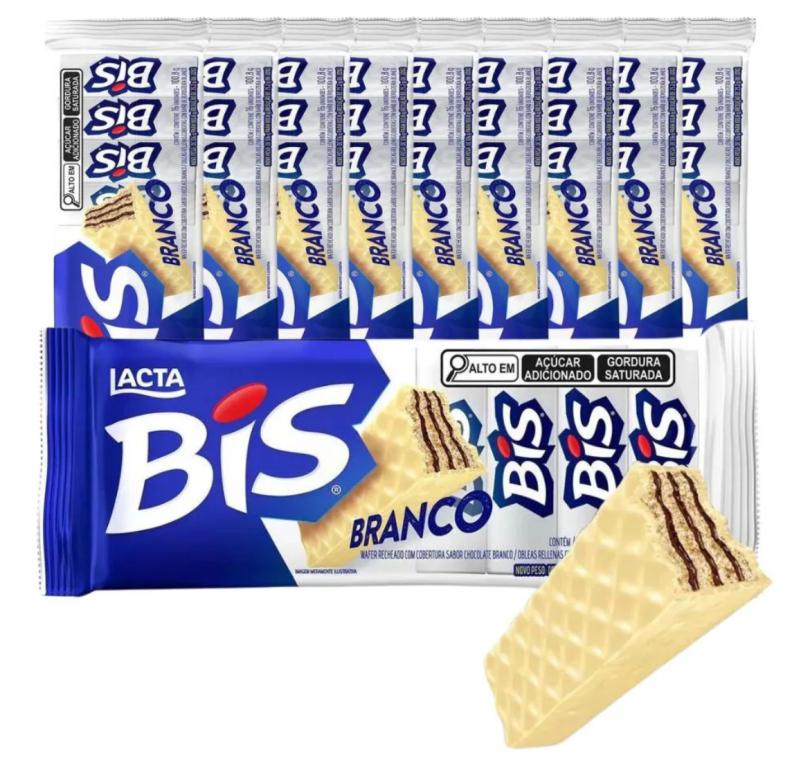 WAFER LACTA BIS LAKA BRANCO 100,8G