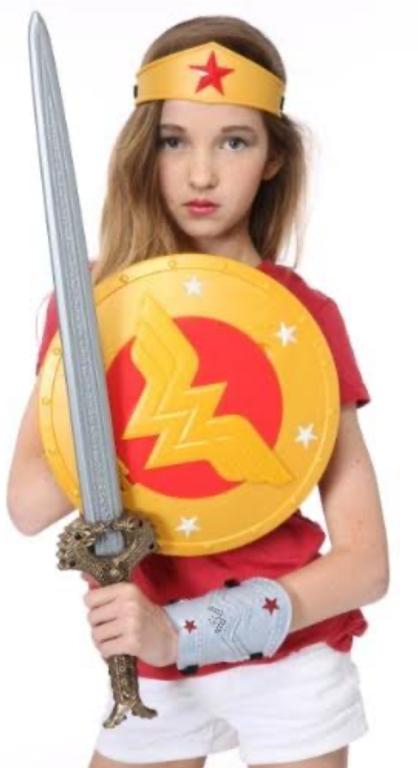 KIT HEROINA GIRL MULHER MARAVILHA