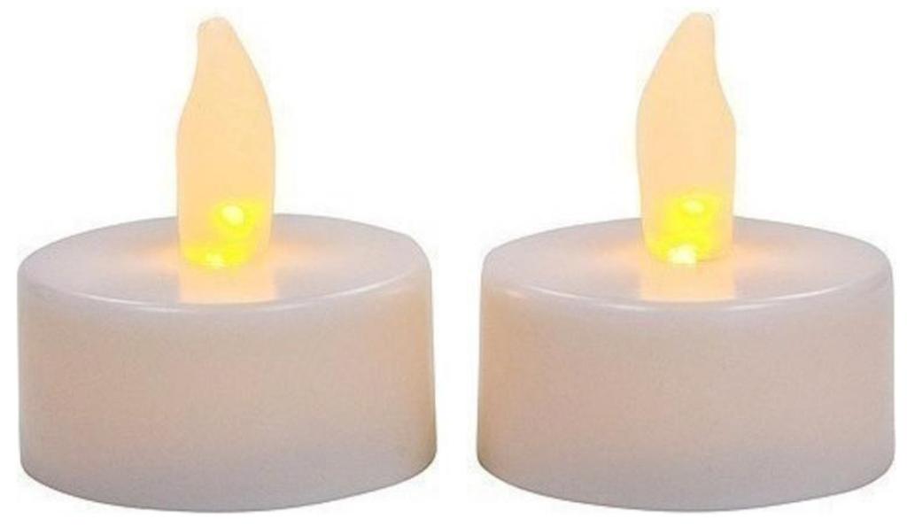 VELA LED BRANCA PEQUENA