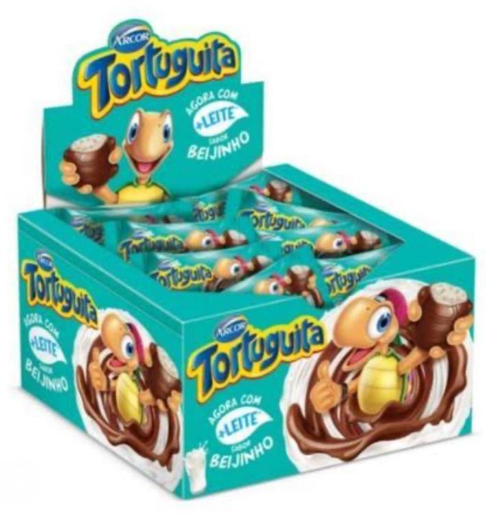 CHOCOLATE TORTUGUITA BEIJINHO DP/24X15,5G