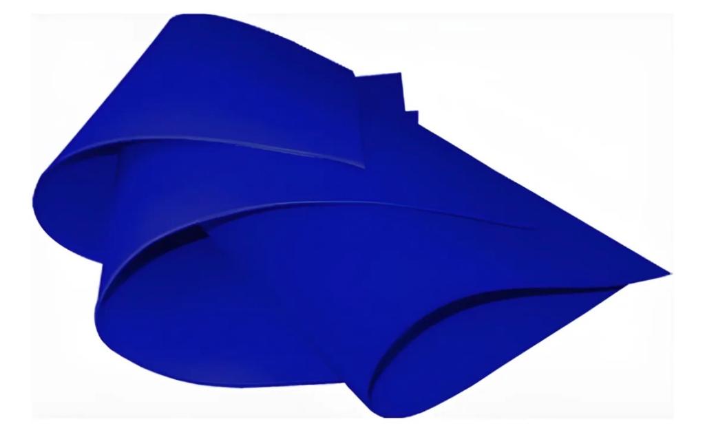 BORRACHA EVA LISO AZUL ROYAL 40X48 UN