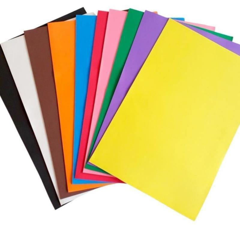 BORRACHA EVA LISO MARROM 40X48 UN