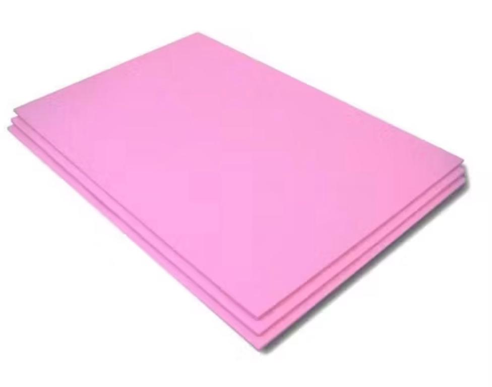 BORRACHA EVA LISO ROSA CLARO 40X48 UN