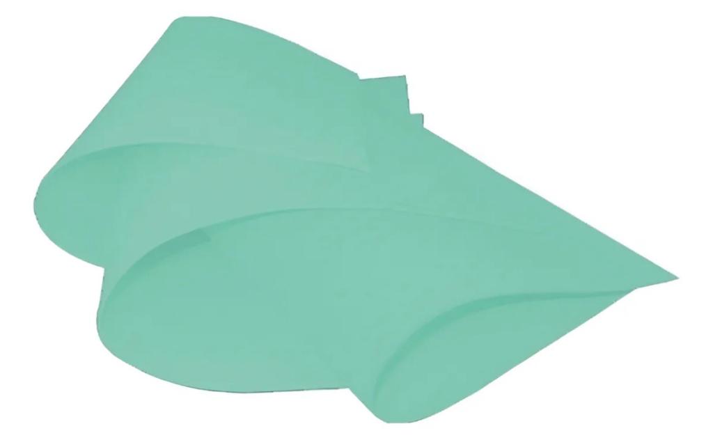 BORRACHA EVA LISO VERDE BEBE 40X48 UN