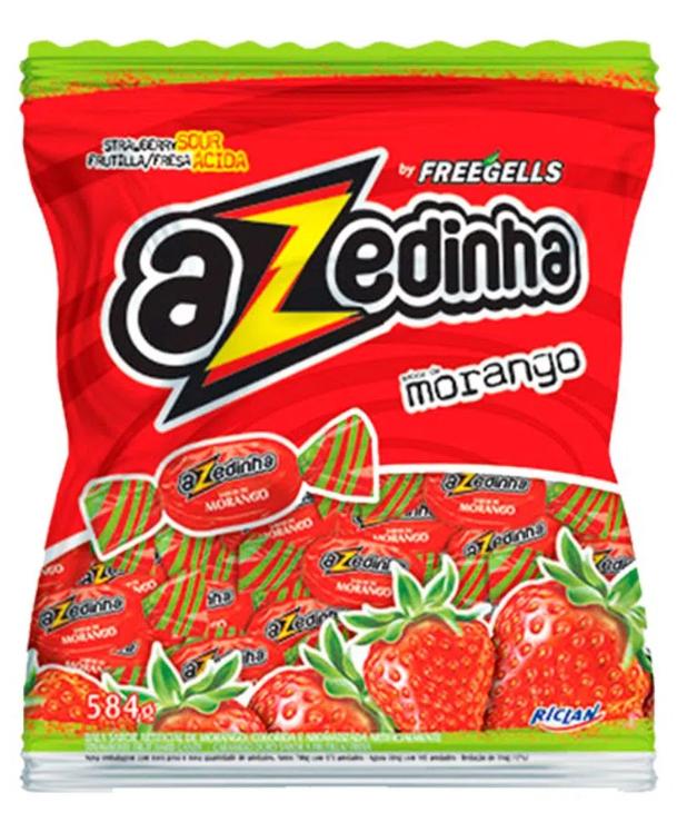 BALA FREEGELLS AZEDINHA MORANGO 475G