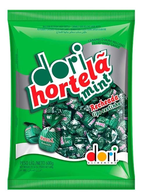 BALA DORI HORTELA RECHEADA 600G