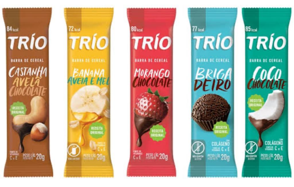 BARRA CEREAIS TRIO BANANA/AVEIA/MEL 20G
