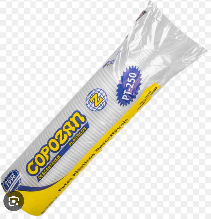 POTE PLAST. PS COPOZAN 250ML TRANSP. C/50UN