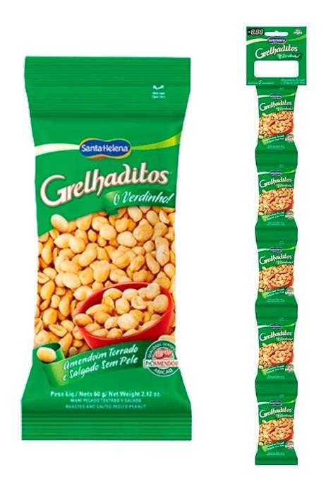 AMENDOIM GRELHADITOS SANTA HELENA 24GR