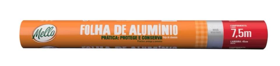 PAPEL ALUMINIO MELLO 45X7,5MT