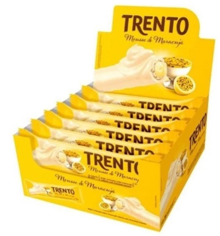 WAFER TRENTO MOUSSE MARACUJA 29GR