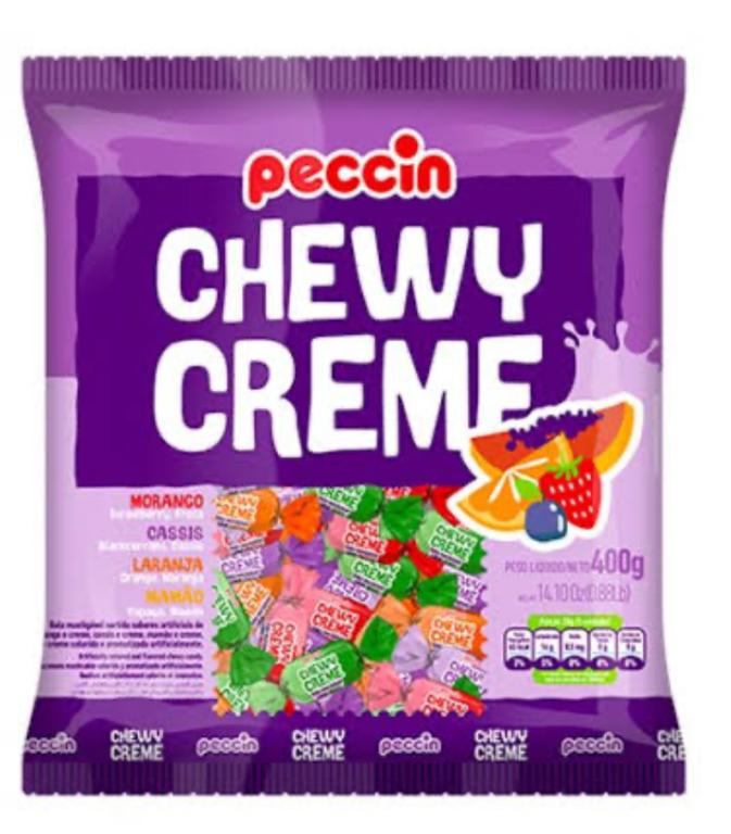 BALA PECCIN CHEWY CREME SORTIDA 400GR