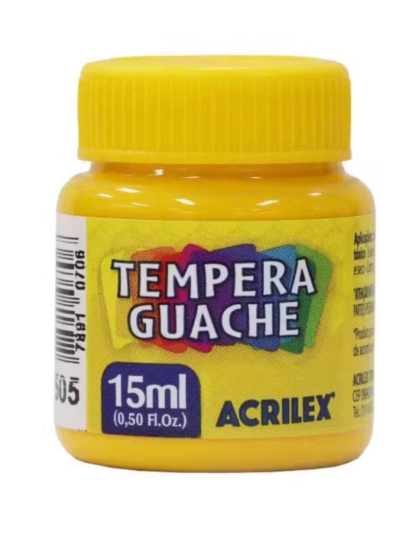 TINTA GUACHE AMARELO OURO 15ML