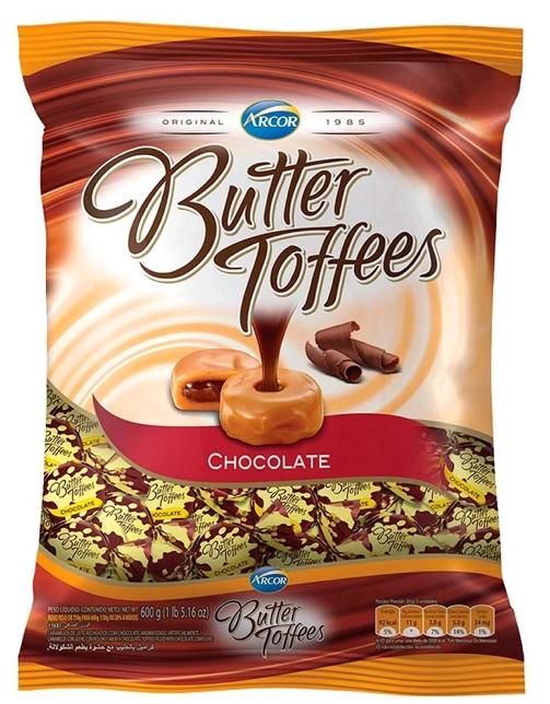 BALA BUTTER TOFFEES CHOCOLATE 500G