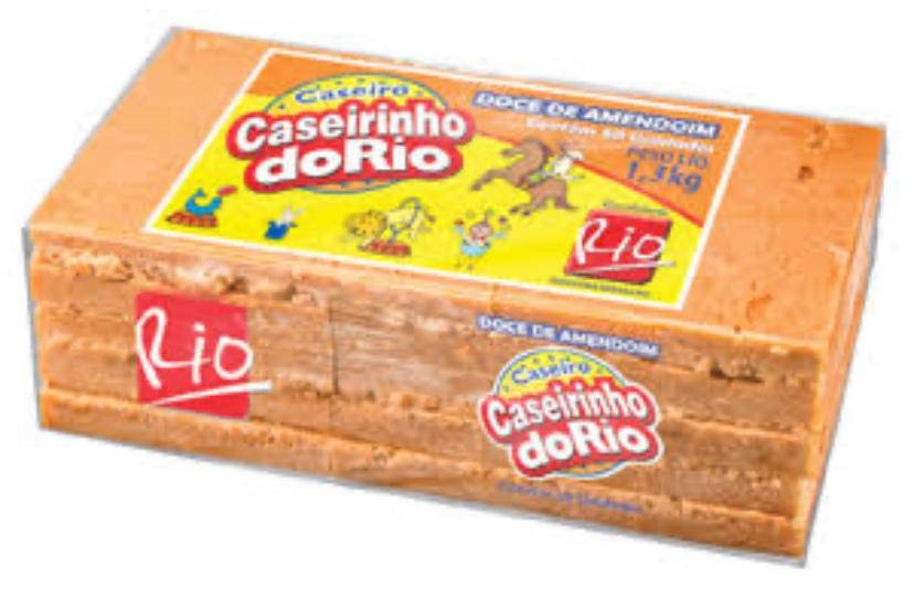 DOCE DE AMENDOIM CASEIRINHO RIO PACOTE 1,3KG