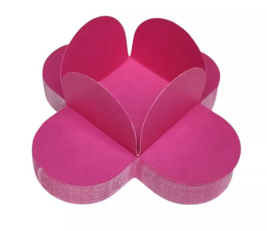 PORTA BOMBOM DAFESTA LISO ROSA C/50UN