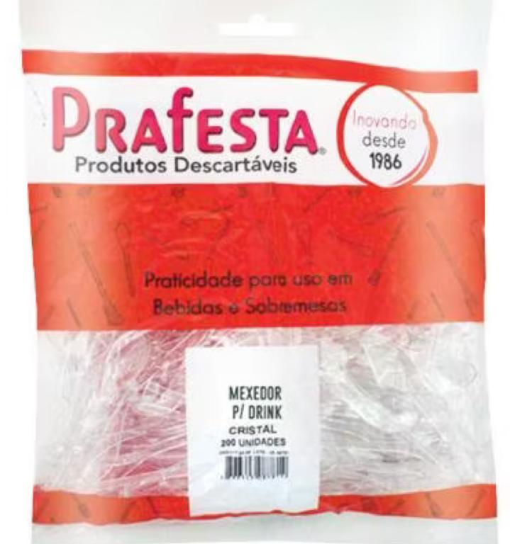 MEXEDOR DRINK PRAFESTA C/200UN
