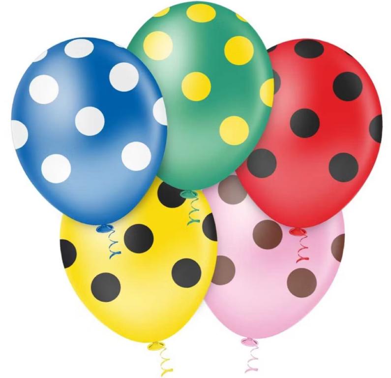 BALAO FANTASIA FESTBALL N°9 BRANCO/PRETO C/25UN