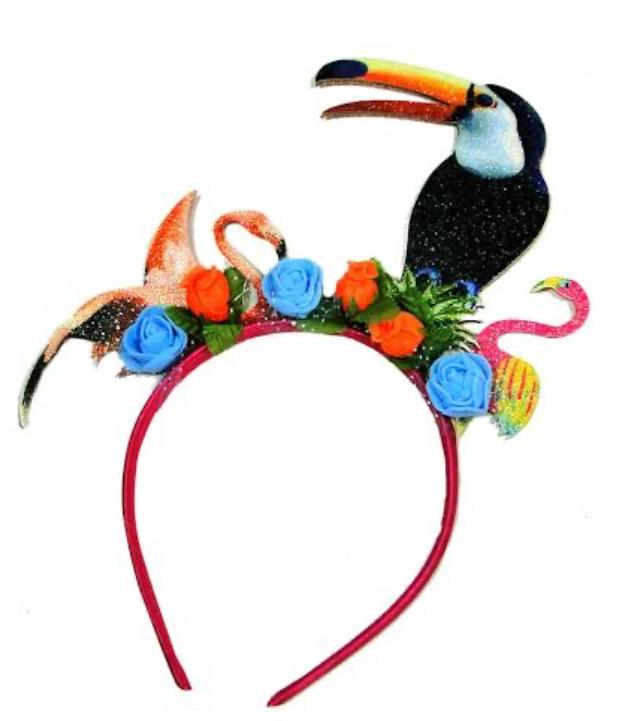 TIARA TROPICAL C/ TUCANO