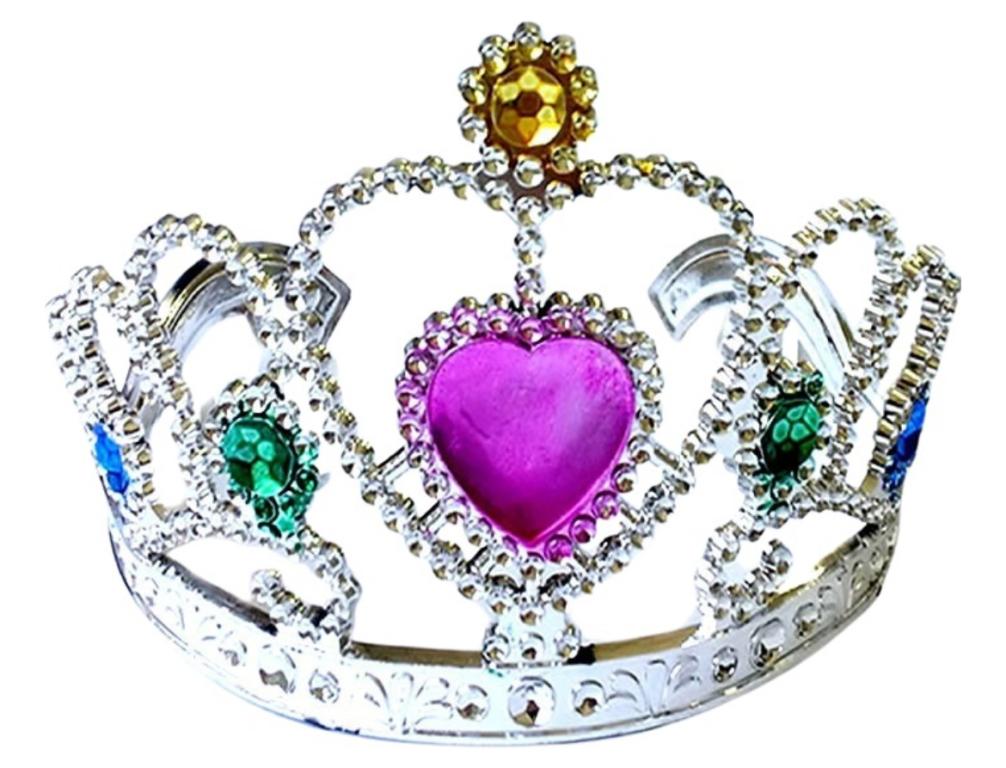 COROA PRINCESA PRATEADA