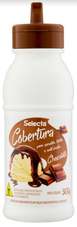 COBERTURA SORVETE SELECTA CHOCOLATE 300G