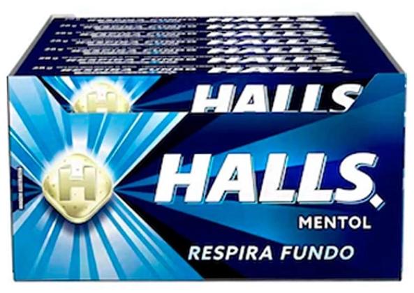 DROPS HALLS MENTOL C/21UN