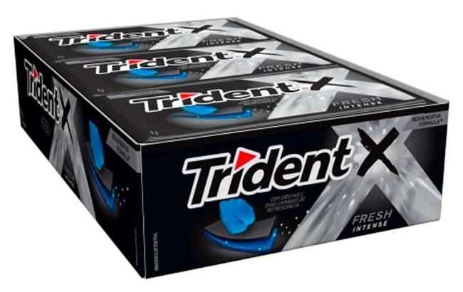 CHICLE TRIDENT X FRESH INTENSE 8G C/21UN