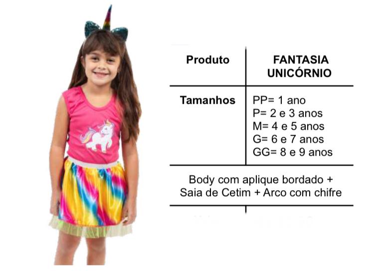 FANTASIA UNICORNIO + TIARA TAM. G